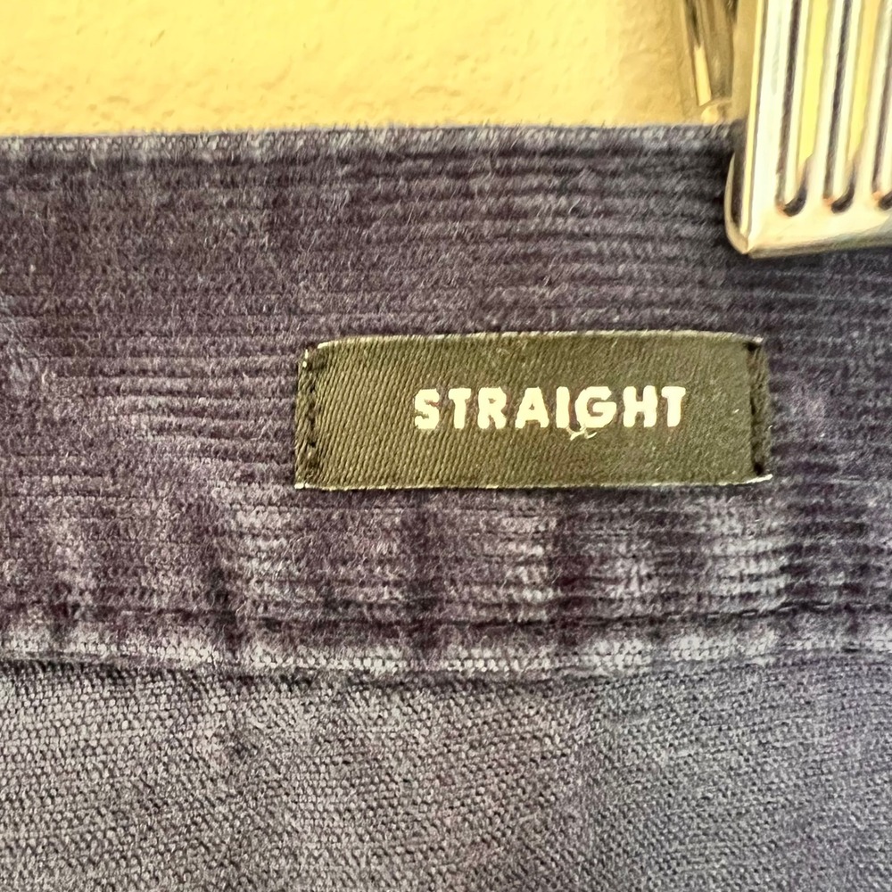J Crew Mercantile Flex Corduroy Pants Mens 32x32 Navy Blue Straight Fit Trousers - Picture 5 of 7